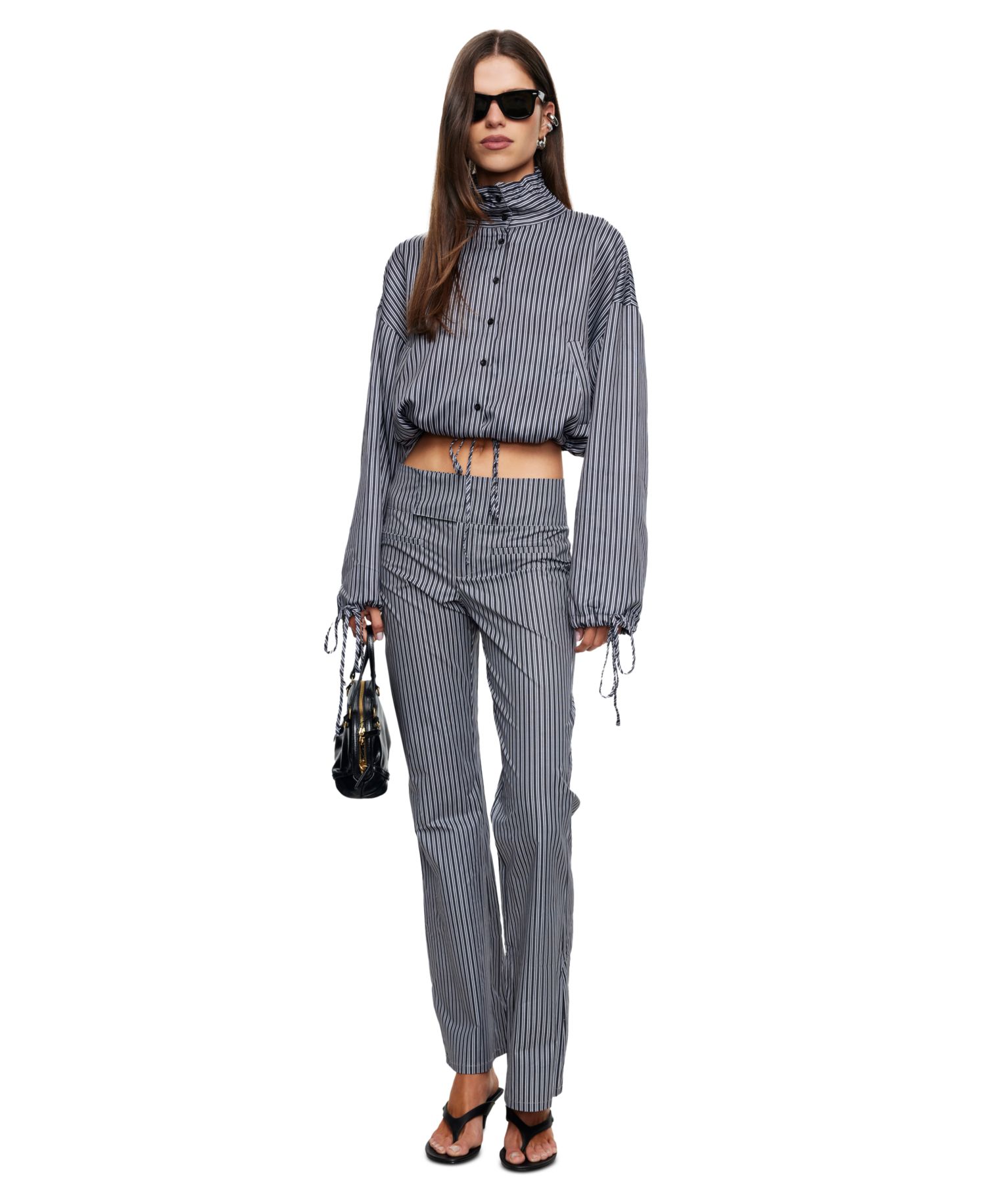 Women's Totti Wide-Leg Stripe Pants