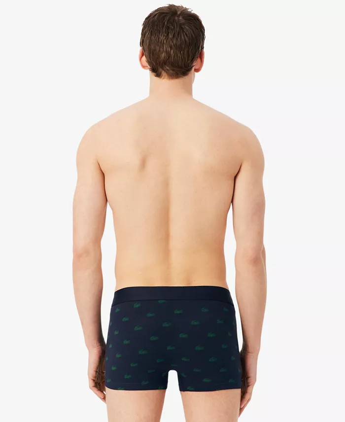 Men's Regular-Fit Stretch Mini Croc Trunks, 3-Pack - thumbnail 5