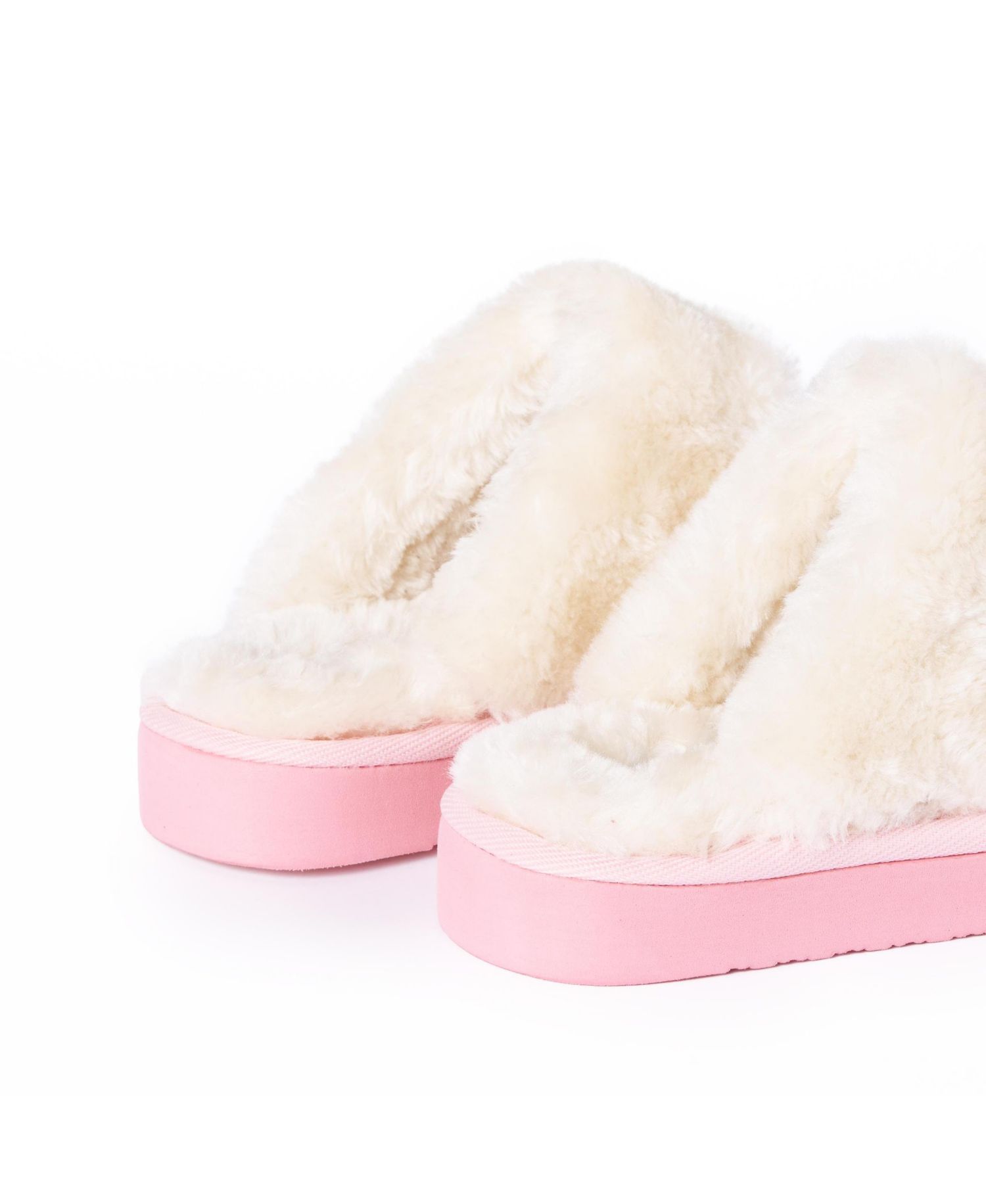 Little Girls Kids' Bright Multi Scuff Slippers