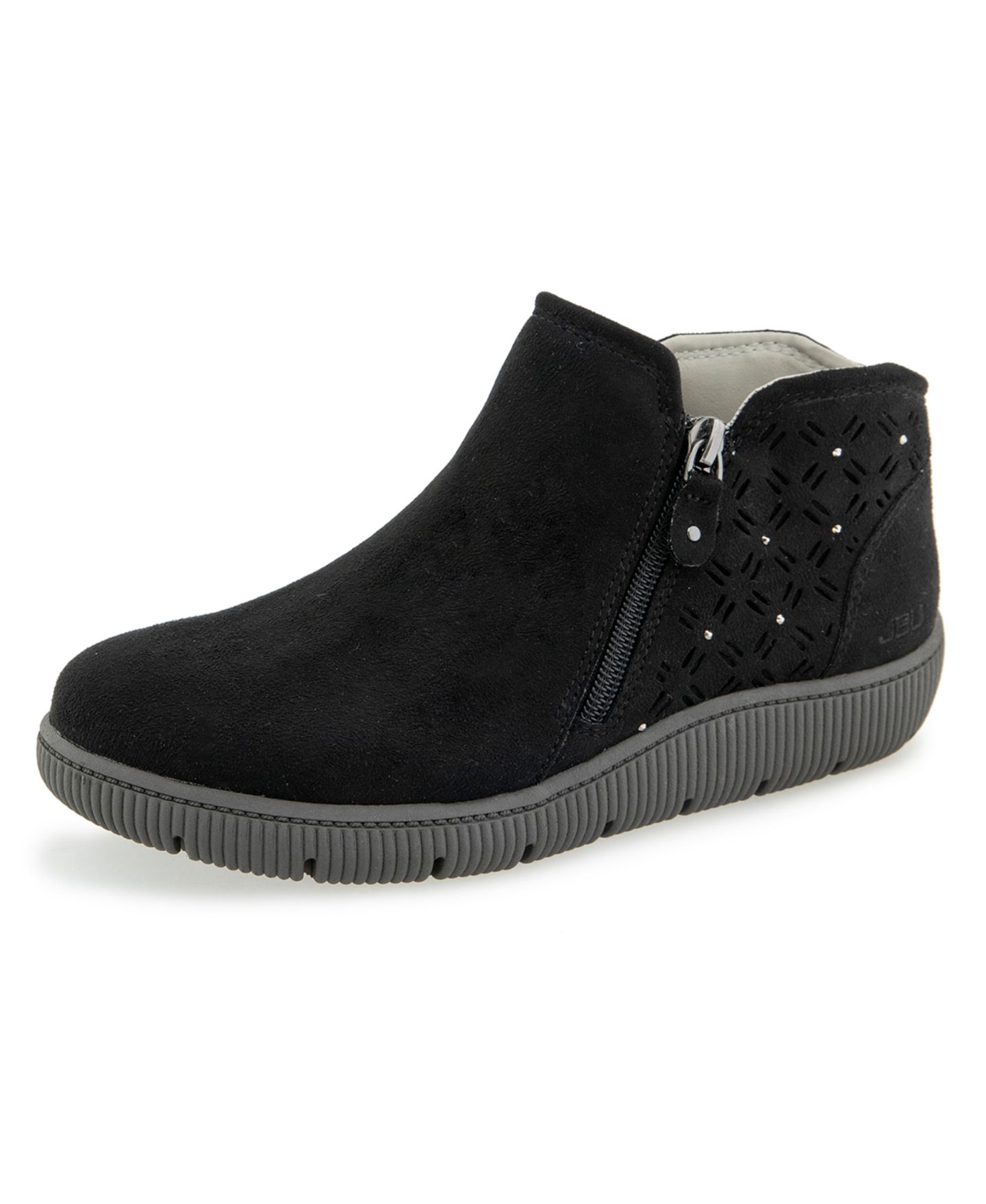 Женские ботинки JBU Bailey Zipper Casual Booties, цвет: Чёрный — фото 7