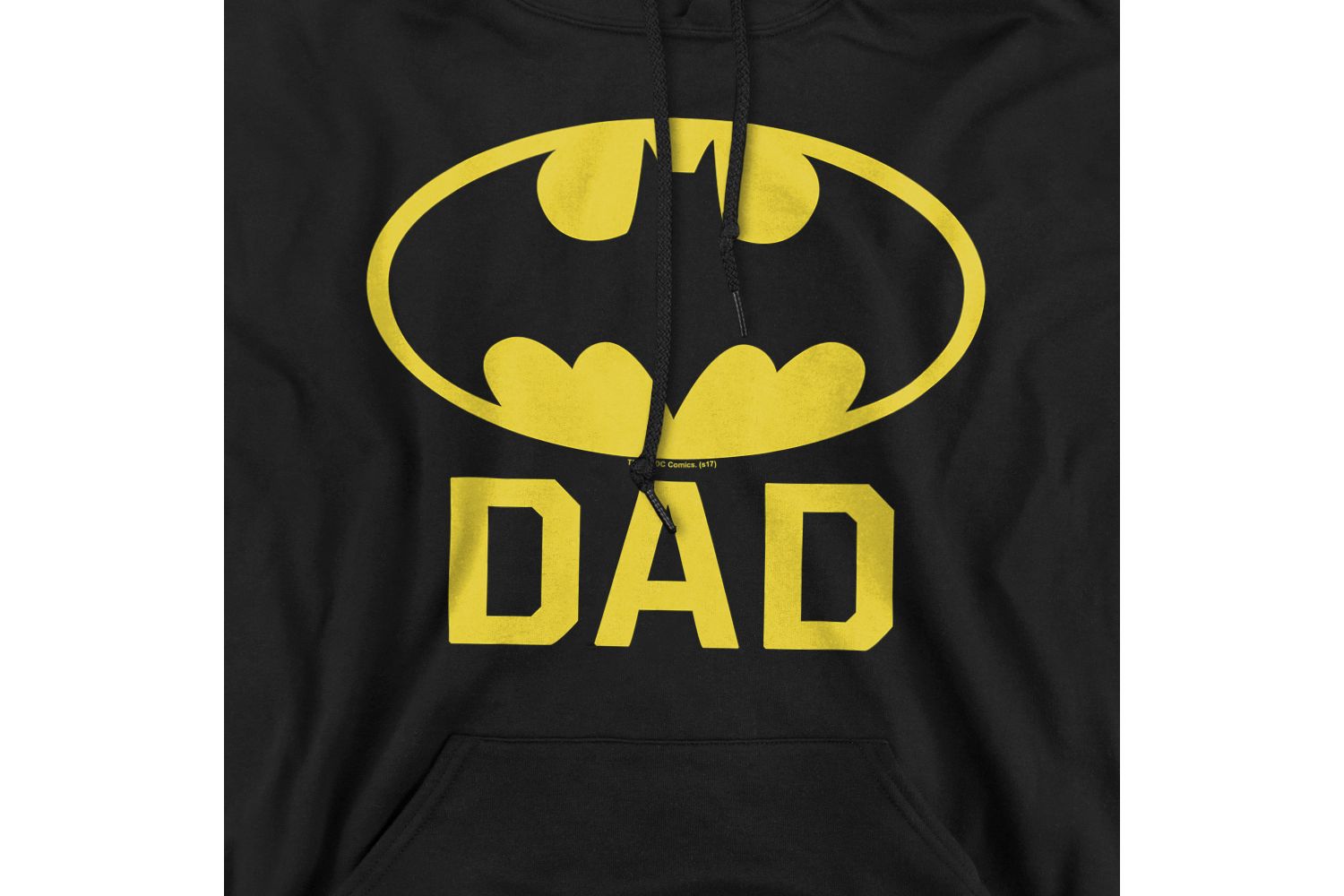 Men's Bat Dad Graphic Pullover Hoodie