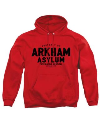 Men's Arkham Asylum Graphic Pullover Hoodie