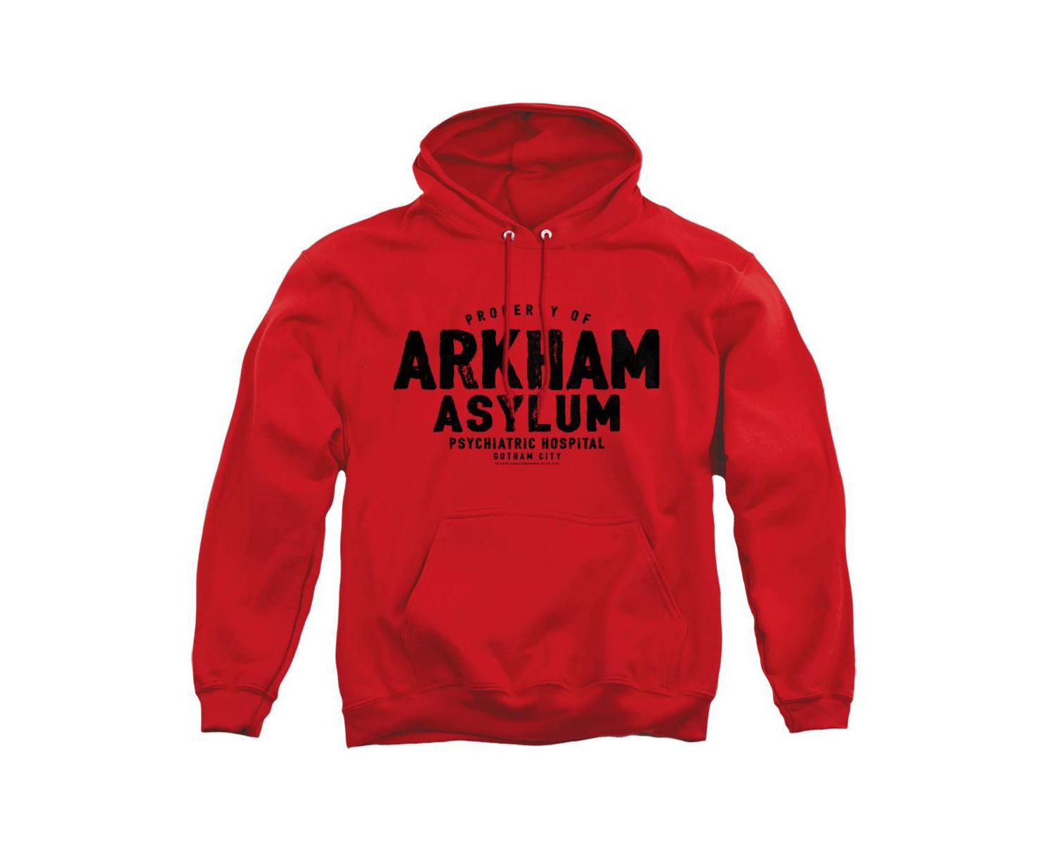 Men's Arkham Asylum Graphic Pullover Hoodie