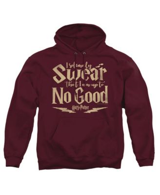 Men's Up To No Good Graphic Long-Sleeve Pull-Over Hoodie