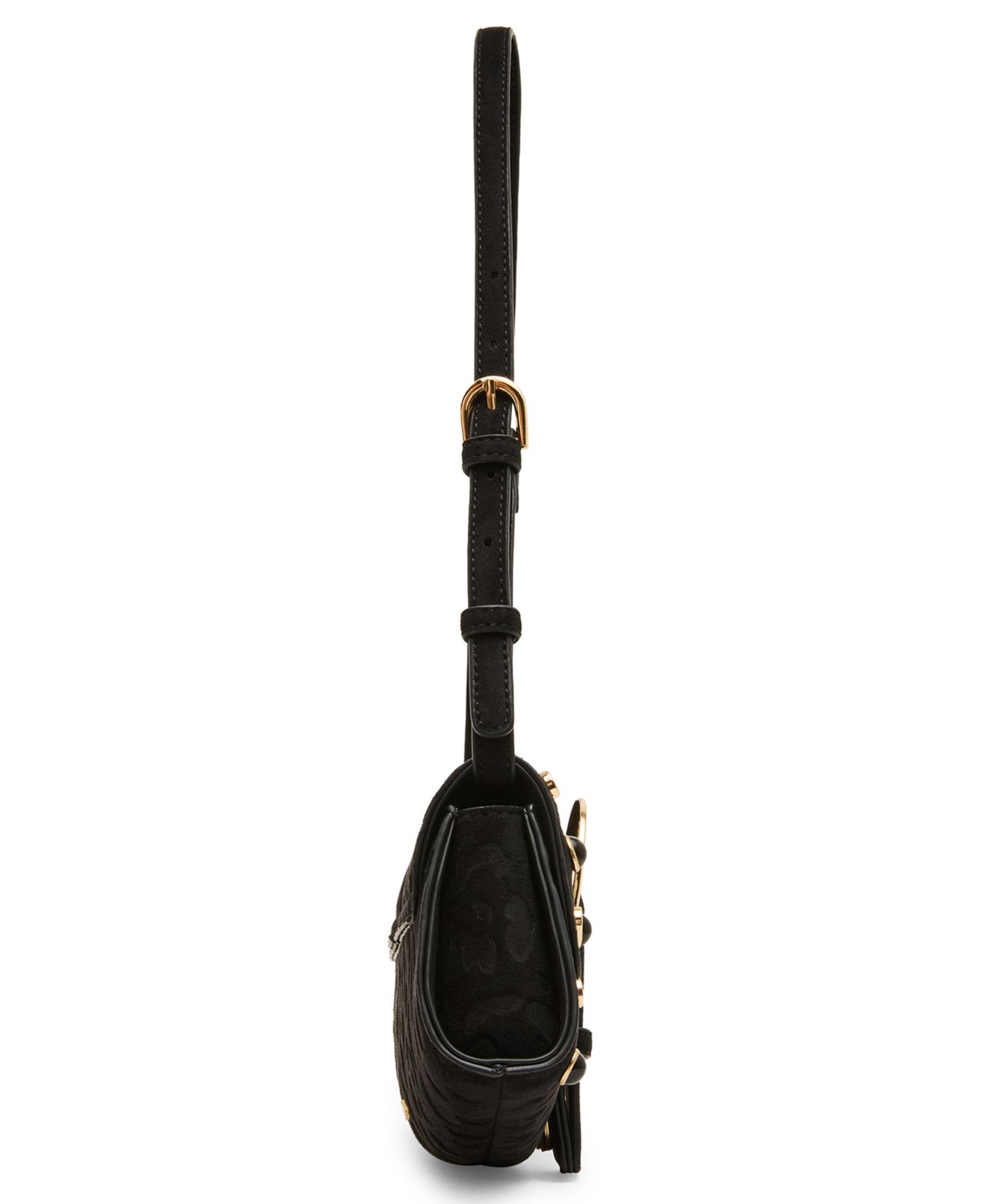 Cat Walk Buckle Medium Shoulder Handbag