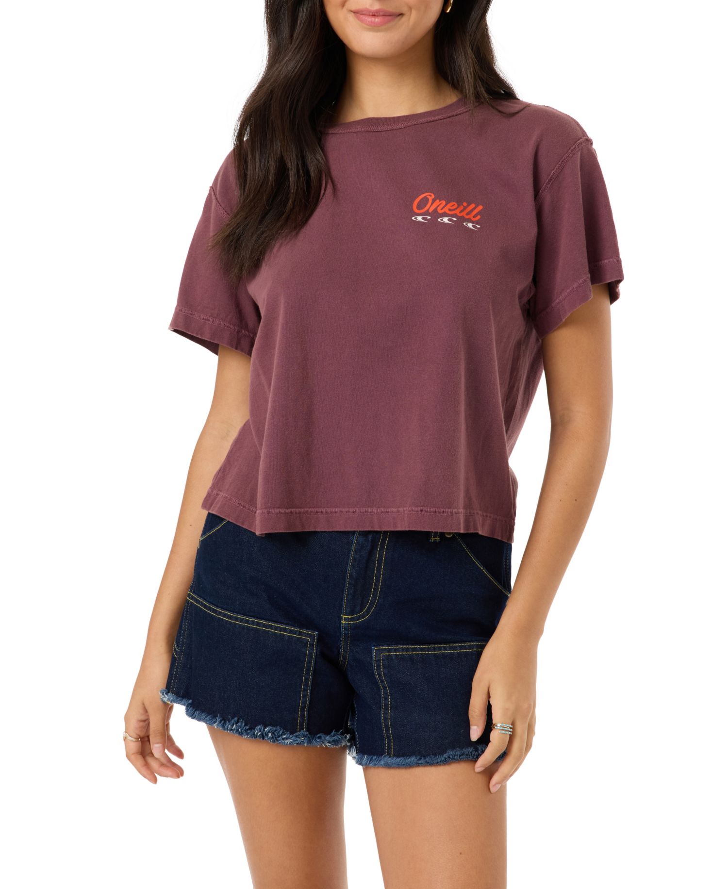 Women's Lefty Retro Graphic Boxy T-Shirt
