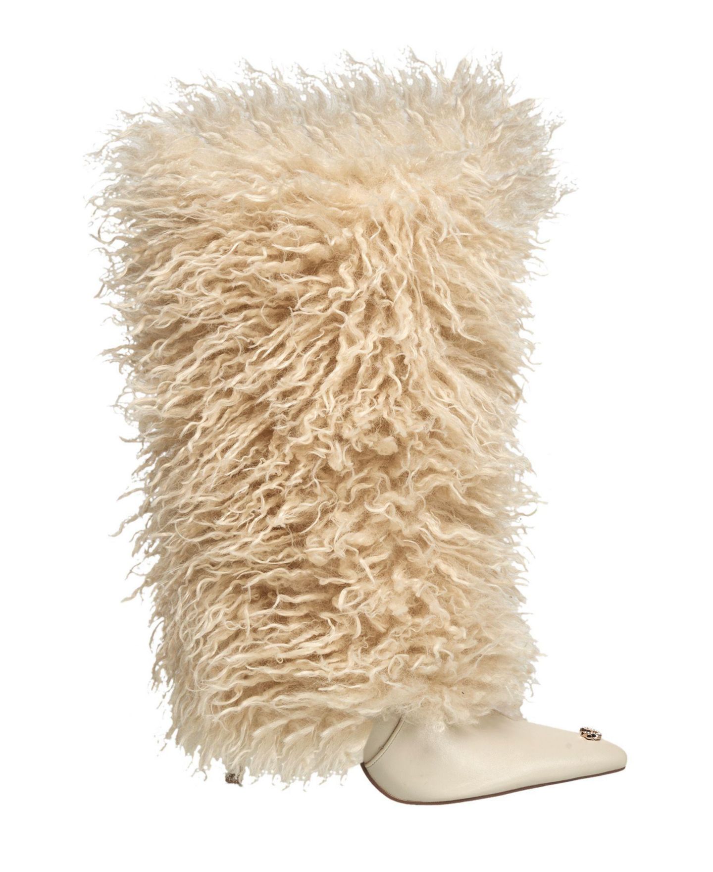 Женские ботинки True Religion Carter Faux Fur Boot, цвет: Бежевый — фото 6