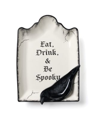 Vintage Halloween 2-Piece Chip and Dip Set