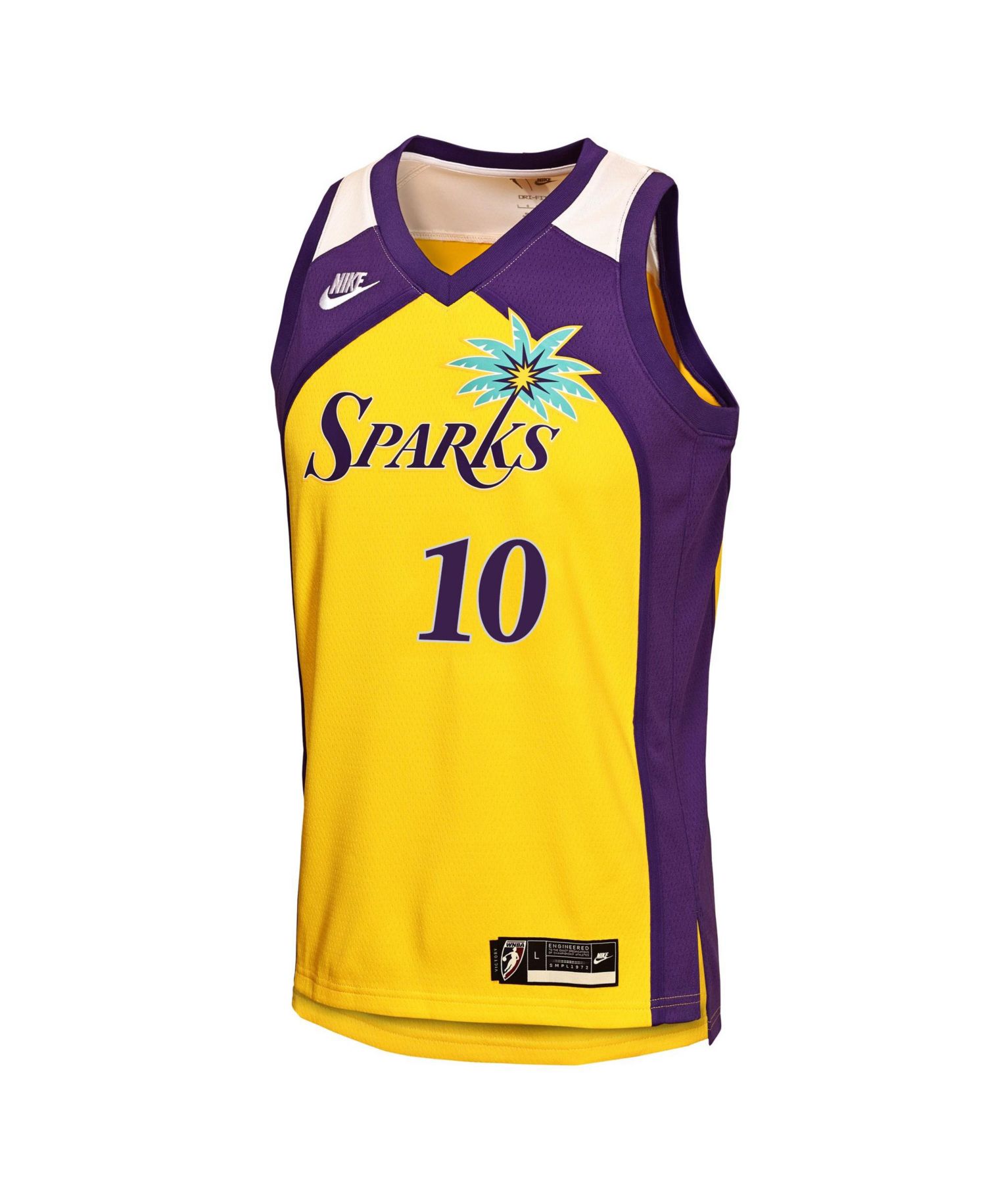 Big Boys and Girls Kelsey Plum Gold Los Angeles Sparks Victory Swingman Jersey