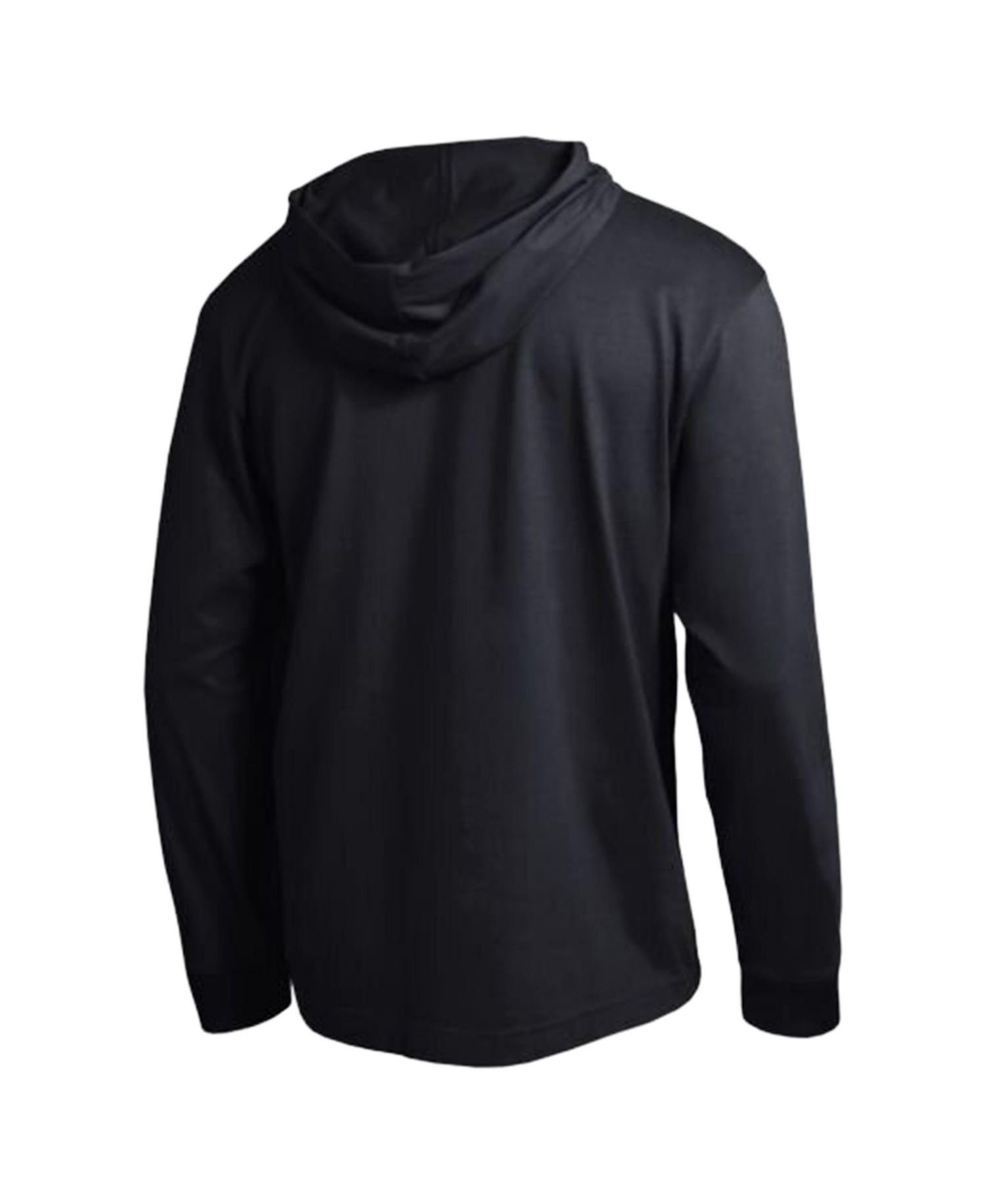 Men's Black Louisville Cardinals Gradient All-Star Long Sleeve Hooded T-Shirt