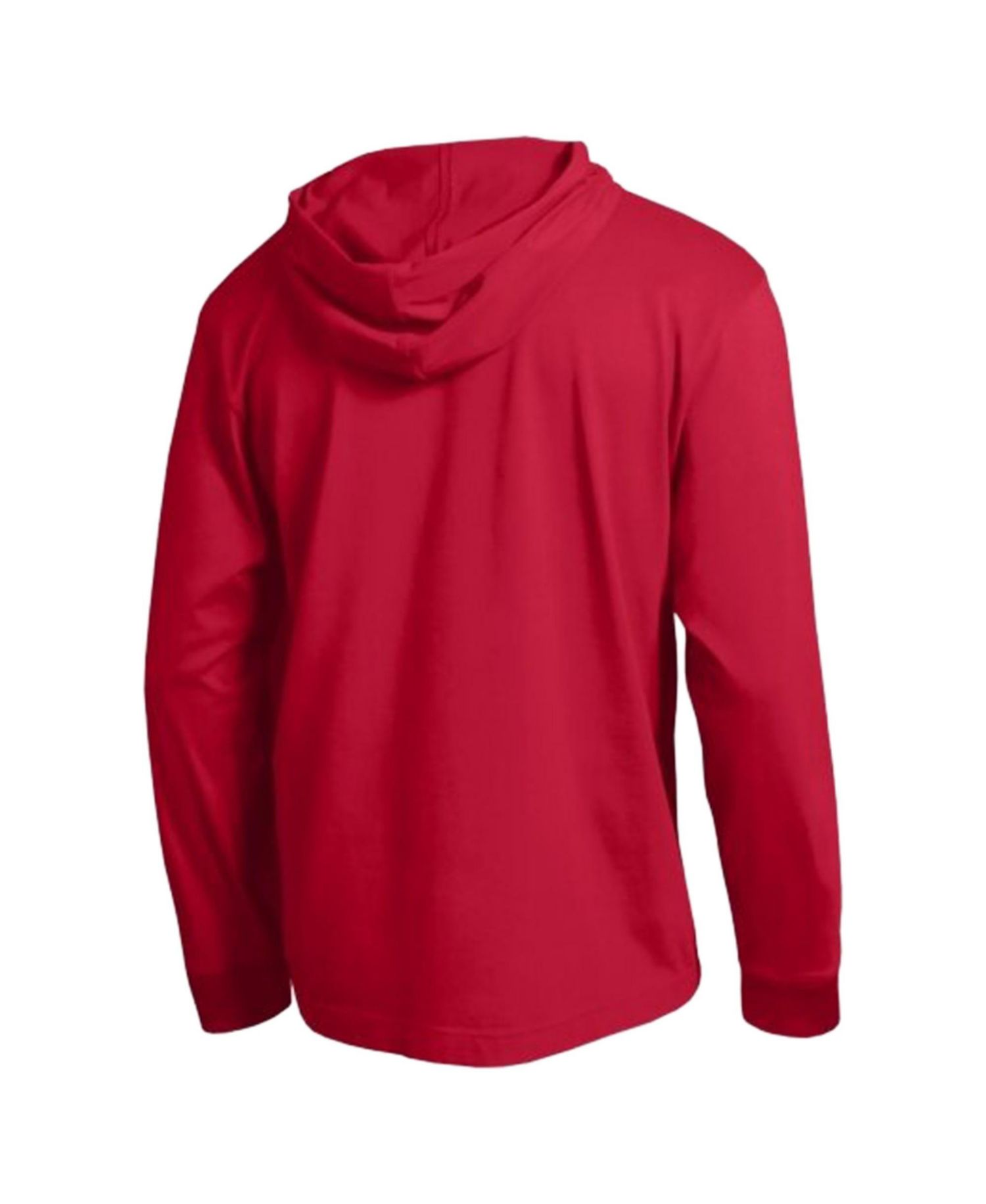 Men's Red Louisville Cardinals Tonal All-Star Long Sleeve Hooded T-Shirt