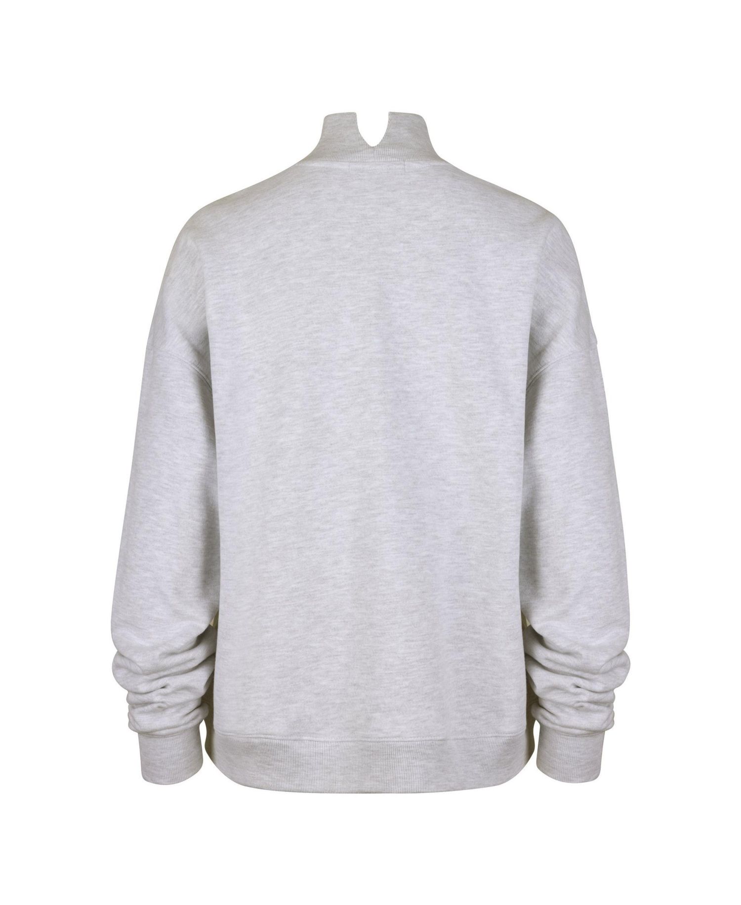 Women's Subtle Muse Mock-Neck Long-Sleeve Relaxed-Oversized Sweatshirt