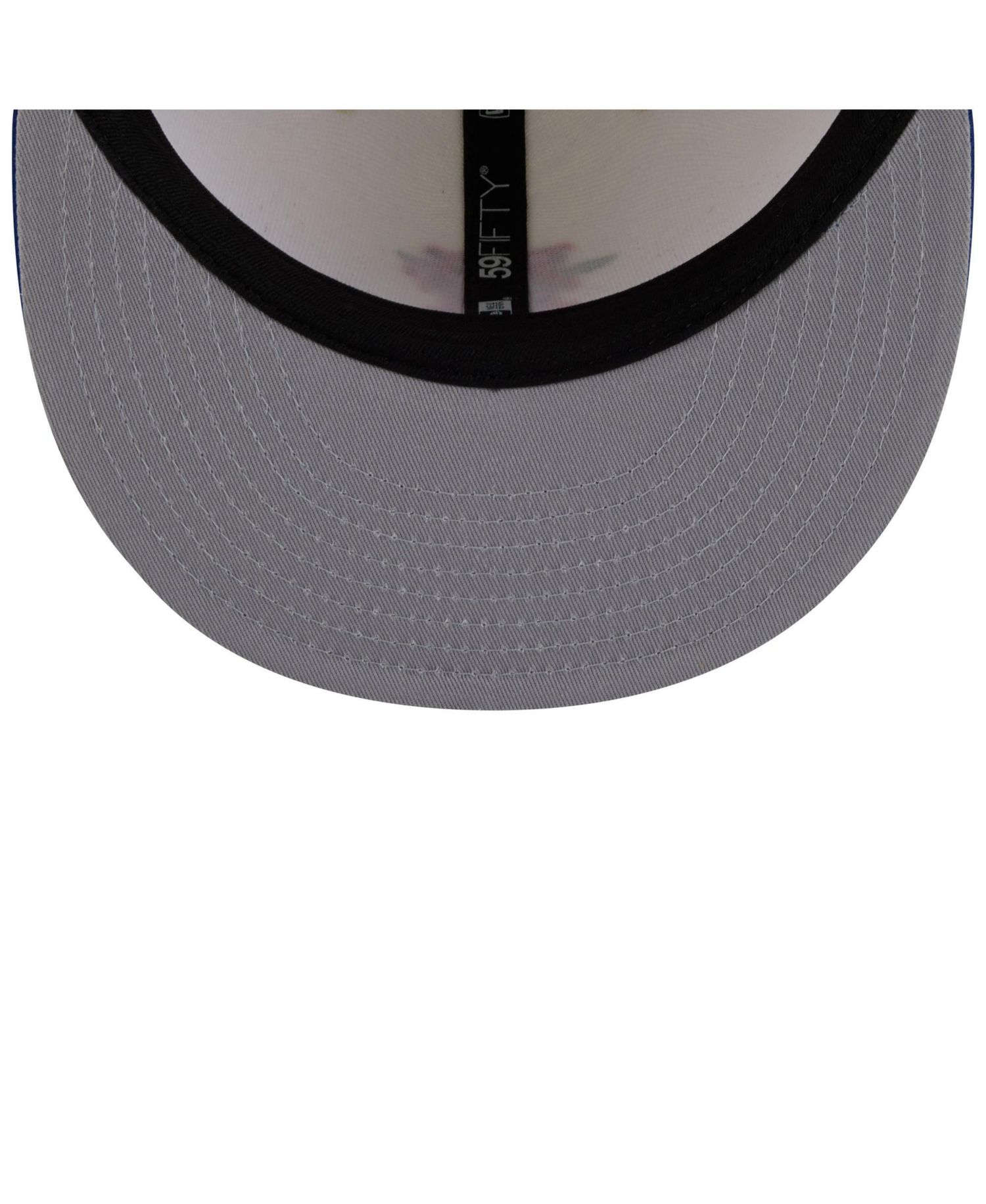 Men's White/Royal New York Mets Blossom 59FIFTY Fitted Hat