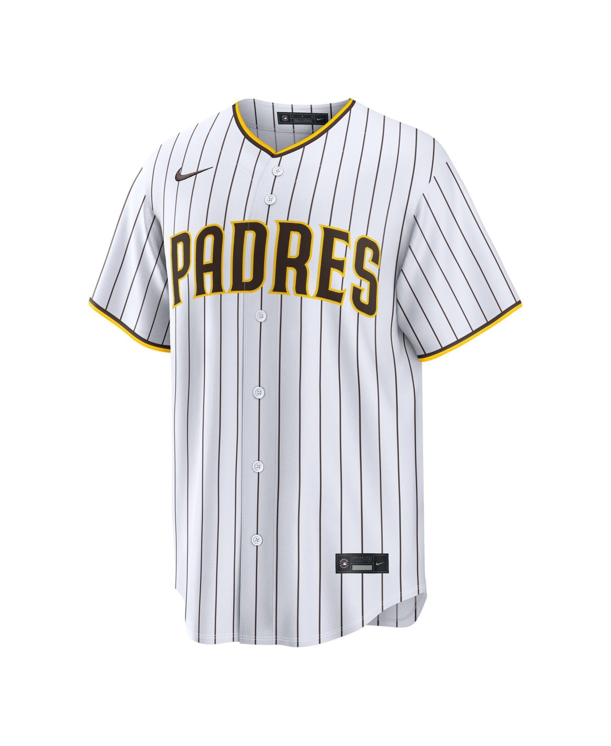 Nike Men's San Diego Padres Mason Miller Home Replica V-Neck Short-Sleeve Jersey