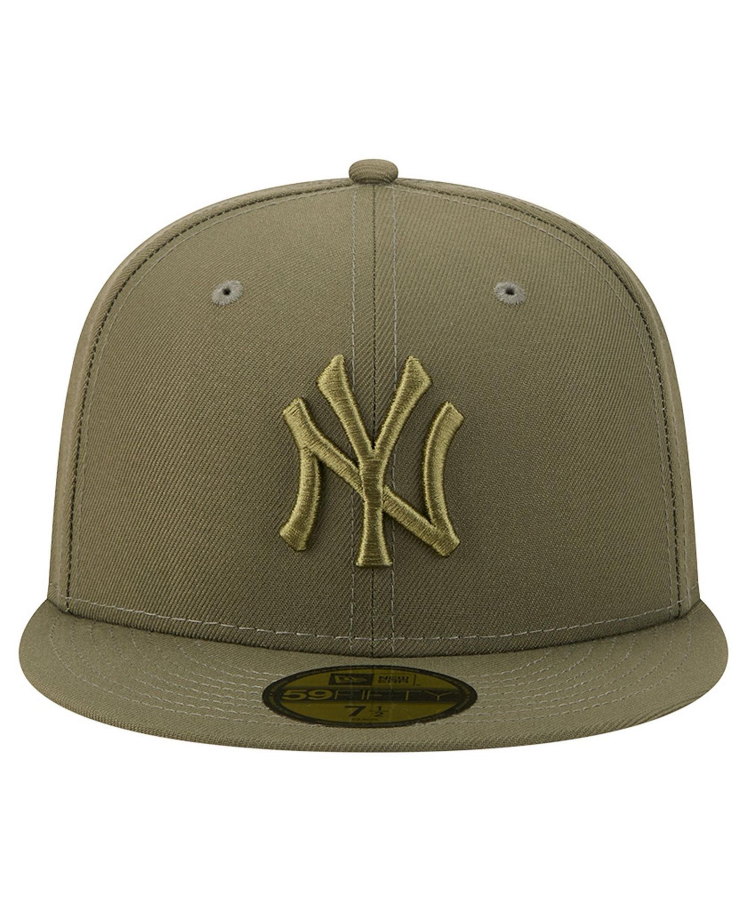 Men's Olive New York Yankees Color Pack 59FIFTY Fitted Hat