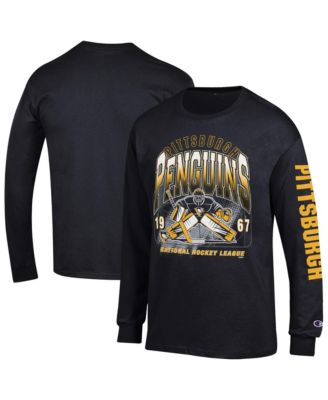 Men's Pittsburgh Penguins Long Sleeve Jersey T-Shirt