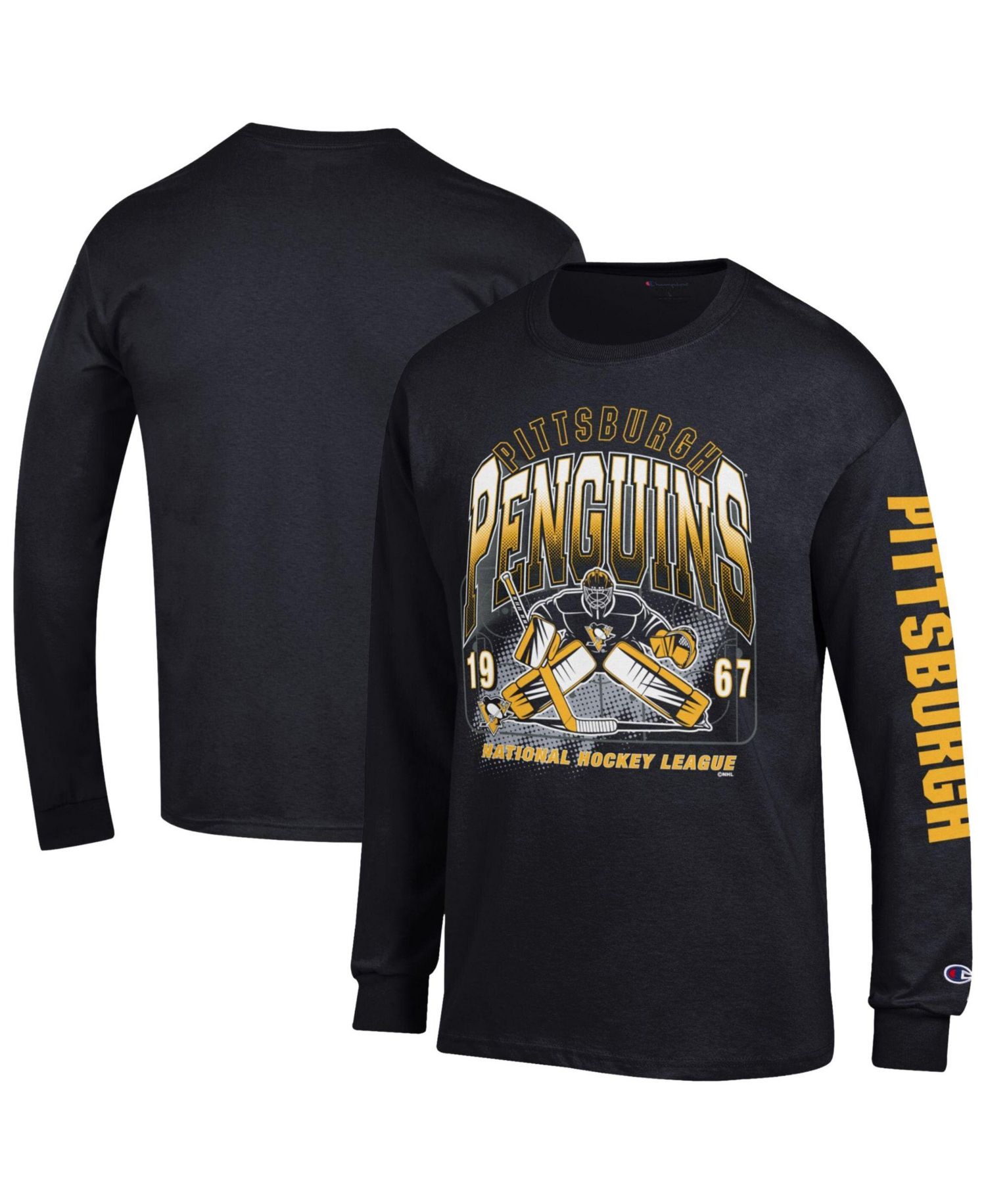 Men's Pittsburgh Penguins Long Sleeve Jersey T-Shirt