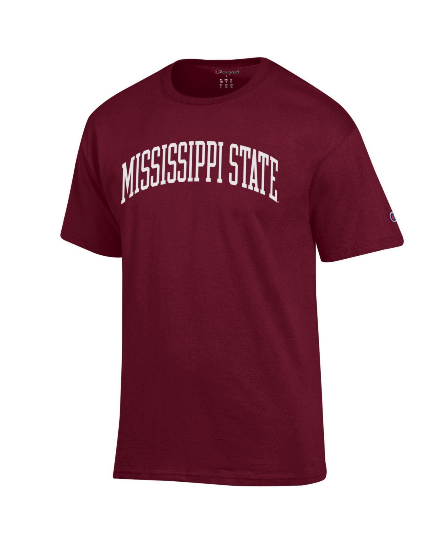 Men's Mississippi State Bulldogs Basic Arch Screen-Print Graphic Classic-Fit T-Shirt
