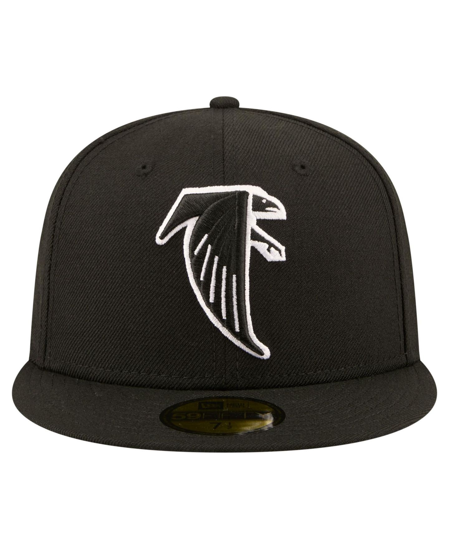 Мужская кепка New Era Black Atlanta Falcons 59FIFTY Fitted Hat — фото 6