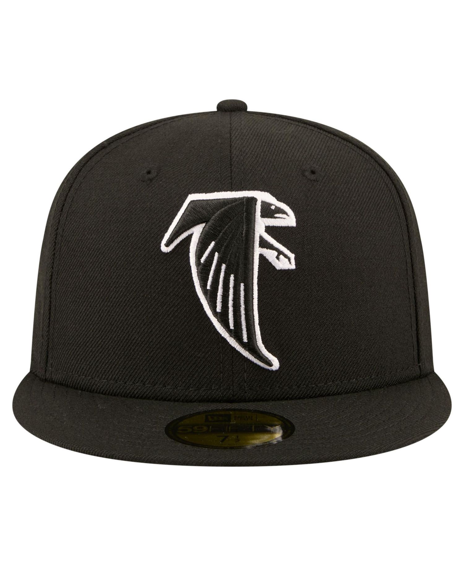 Men's Black Atlanta Falcons 59FIFTY Fitted Hat