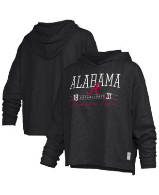 Women's Alabama Crimson Tide Castillo Slub Long-Sleeve Hooded T-Shirt