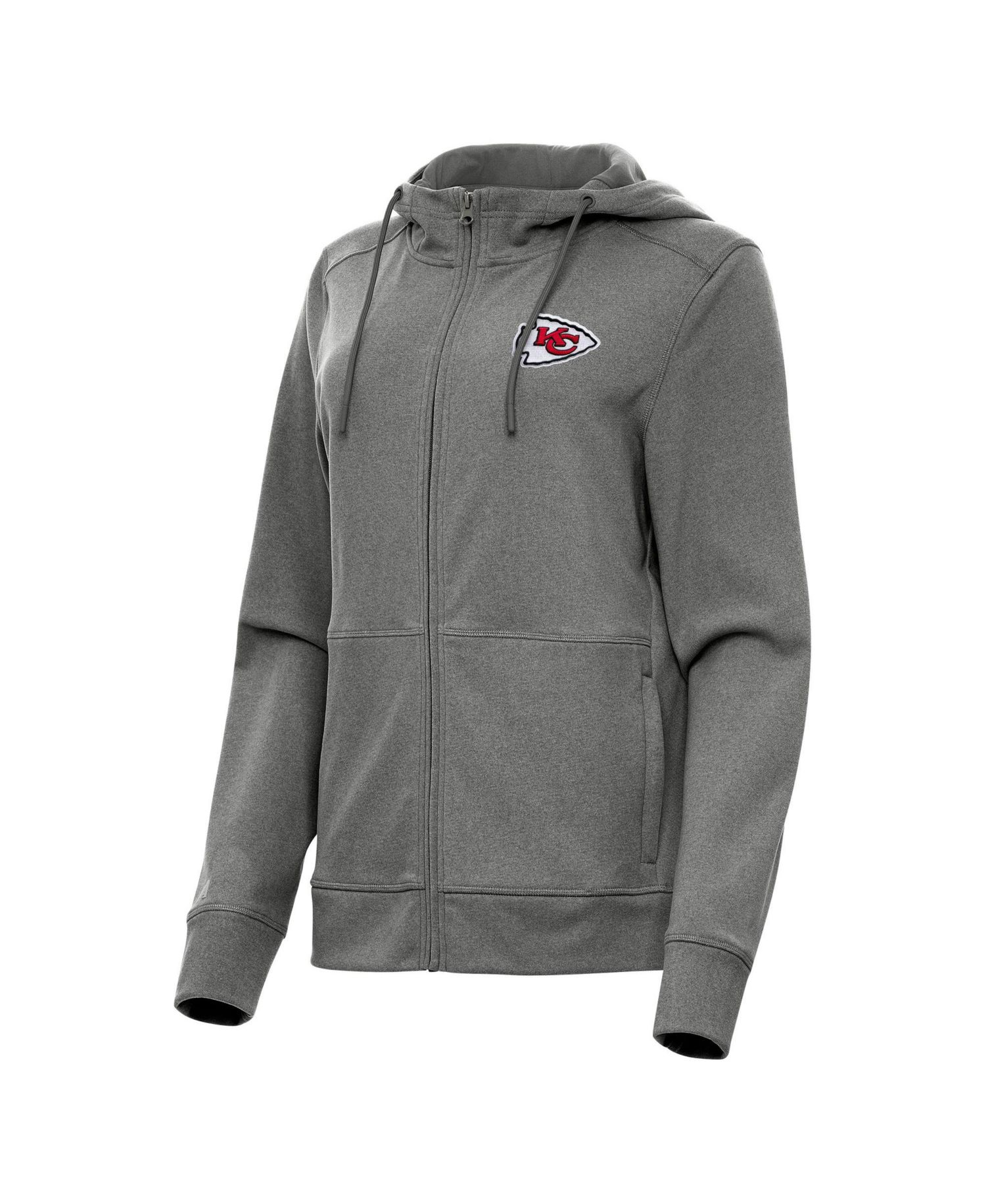 Women's Kansas City Chiefs Seeker Fleece Full-Zip Hoodie