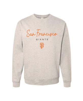 Women's San Francisco Giants Pigment Dye Relaxed Fit Crewneck Sweatshirt