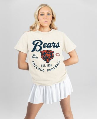 Women's Chicago Bears You Know Our Name Screen-Printed Short-Sleeve Classic-Fit T-Shirt