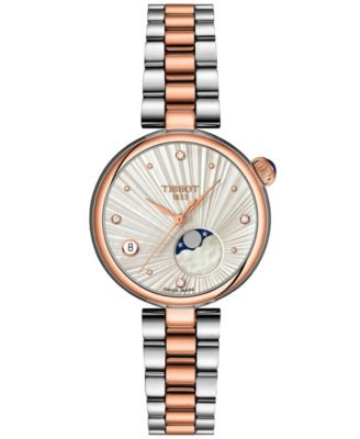 Women's Desir Moonphase Quartz Two-Tone Stainless Steel Bracelet Watch 29.6mm