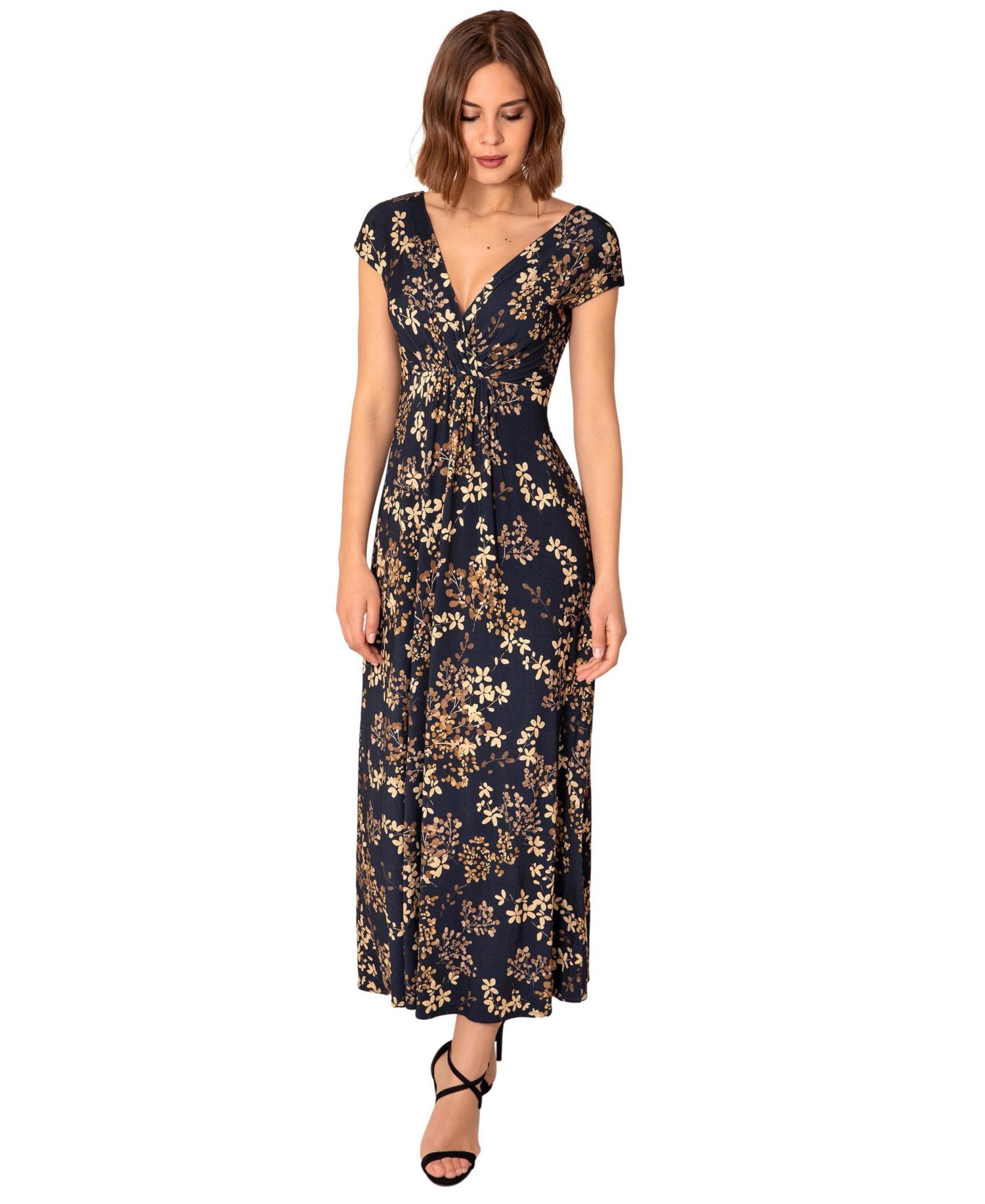 Women's Sophia Floral Empire Waist Maxi Dress