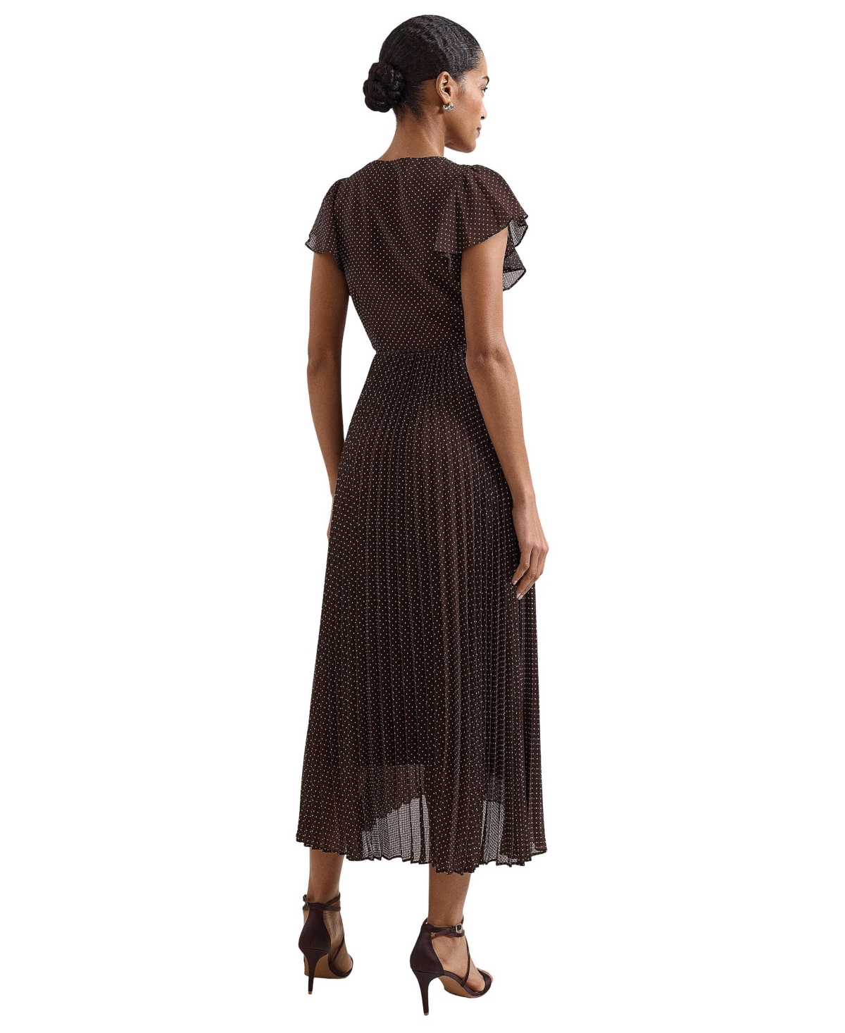 Phase Eight Women's Louisa V-Neck Pleated Wrap Dress