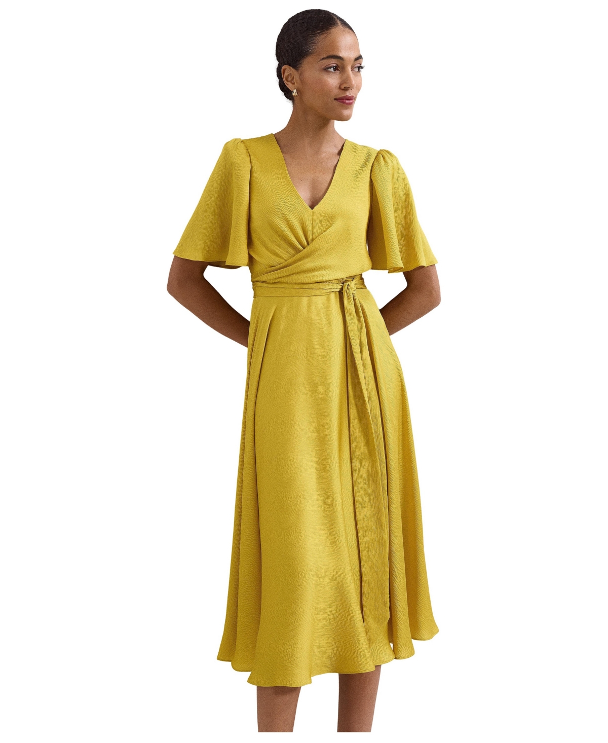 Phase Eight Women's Abbie Draped Tie Waist Wrap Dress