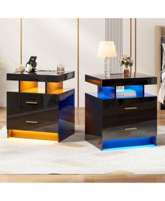 Ashten Drawer Nightstand, Set of 2