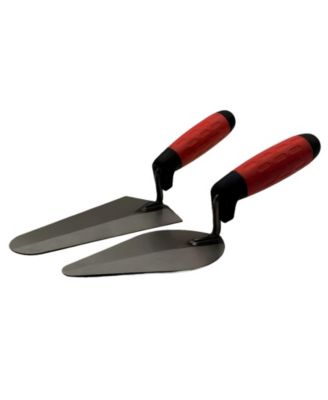 Masonry Trowel Set High Carbon Steel Comfort Grip 2-Piece