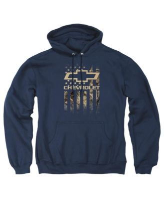 Men's Chevrolet Camo Flag Graphic Pullover Hoodie