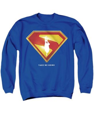 Men's Take Me Home Shield Long-Sleeve Graphic Crewneck Sweatshirt
