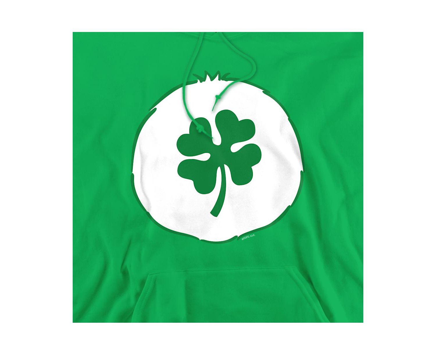 Men's Good Luck Belly Long-Sleeve Graphic Pullover Hoodie