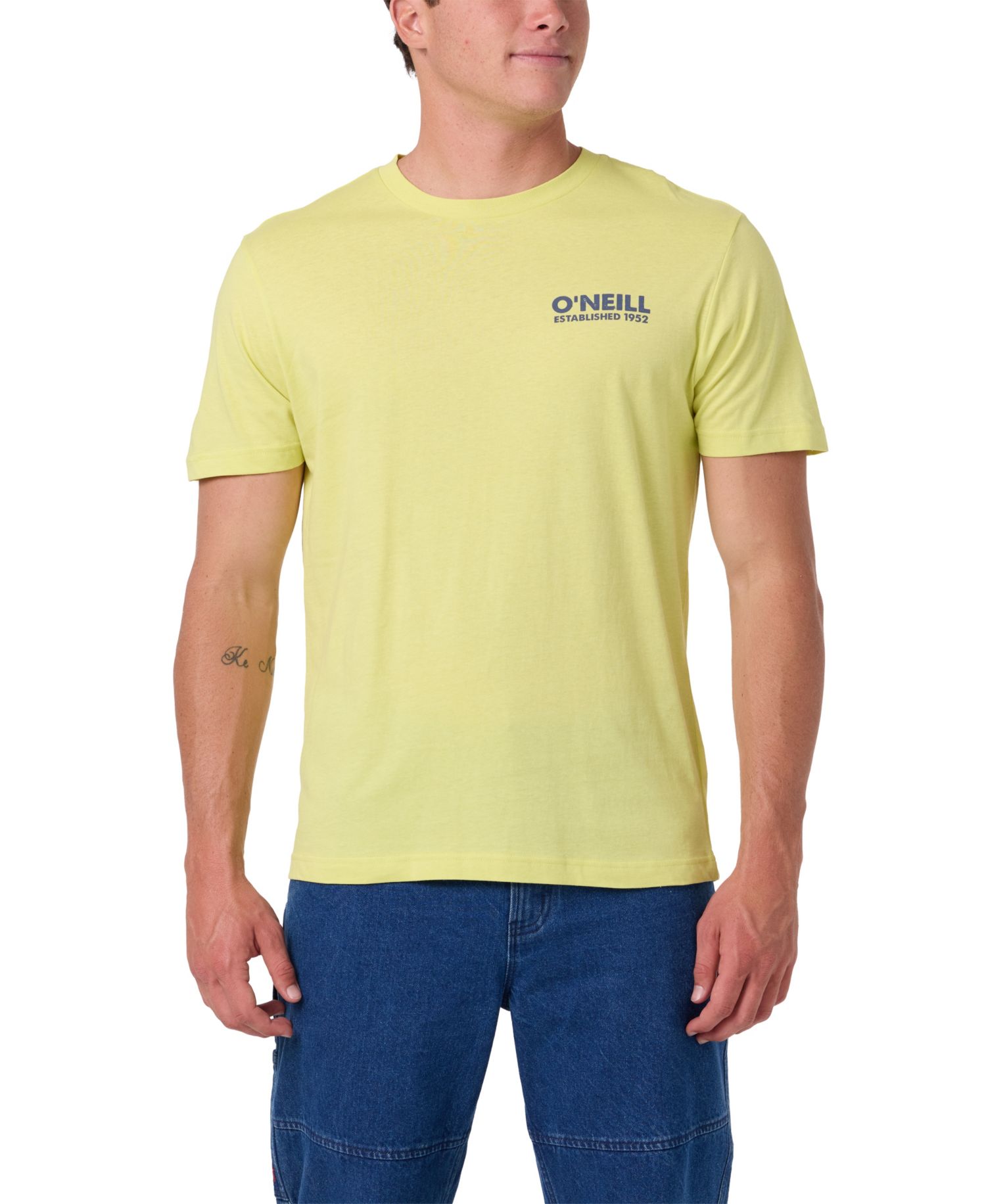 Men's Livin' For Adventure Palm Tree Graphic T-Shirt