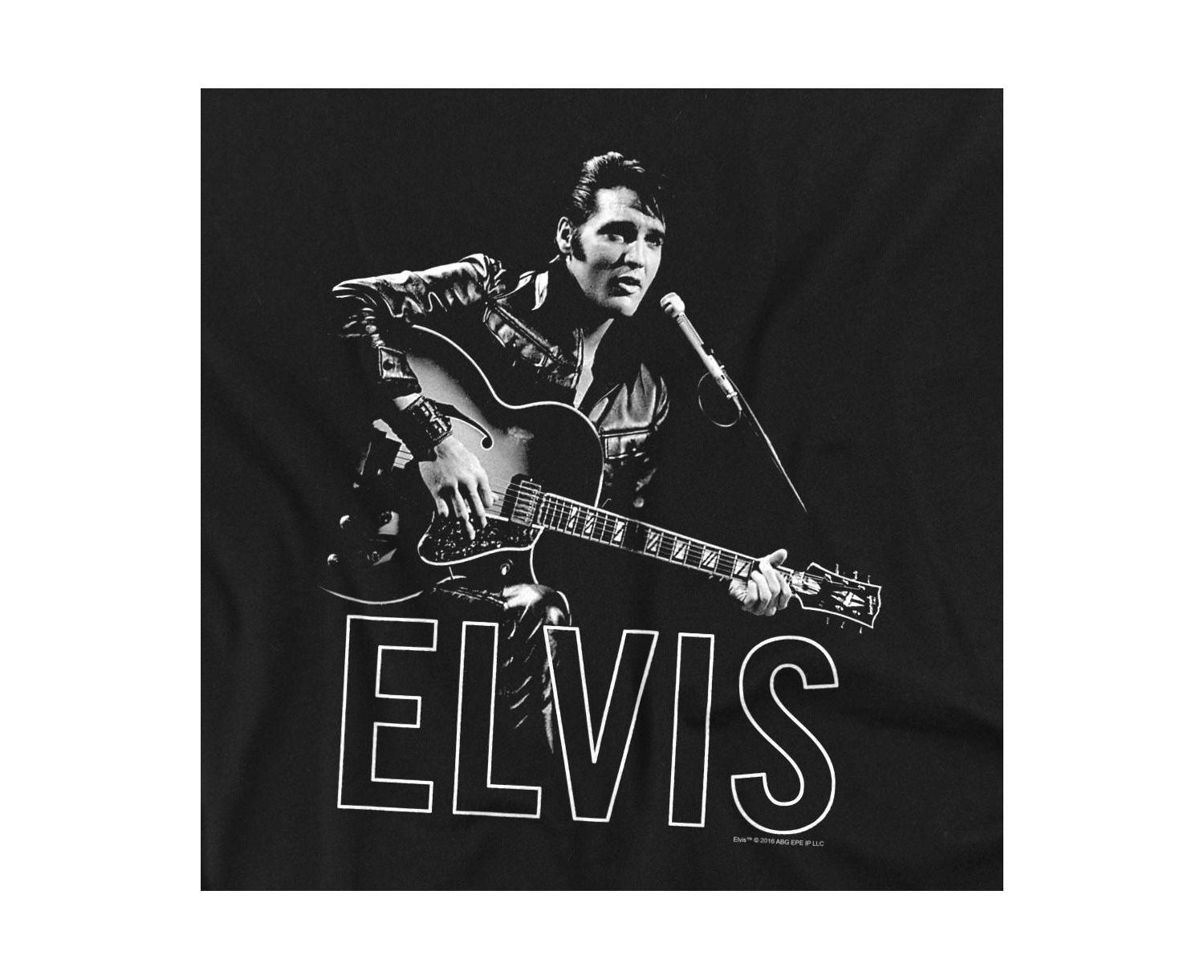 Men's Guitar In Hand Graphic Crewneck Sweatshirt