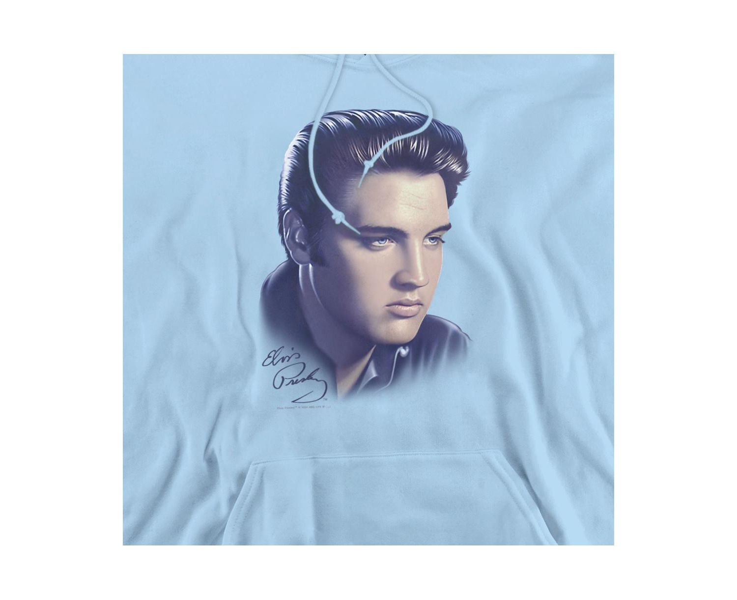 Men's Presley Portrait Retro Graphic Hoodie