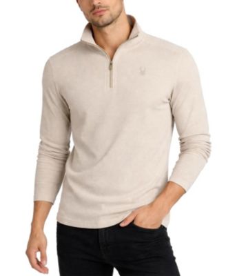 Men's Corduroy Quarter Zip Sweatshirt