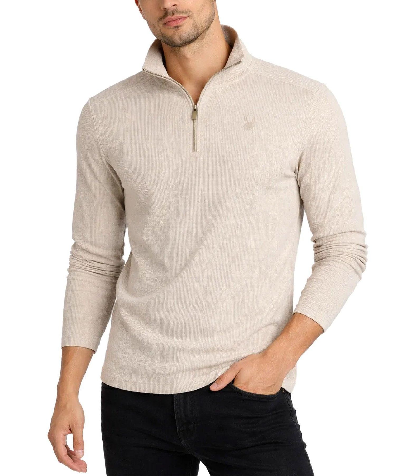 Men's Corduroy Quarter Zip Sweatshirt