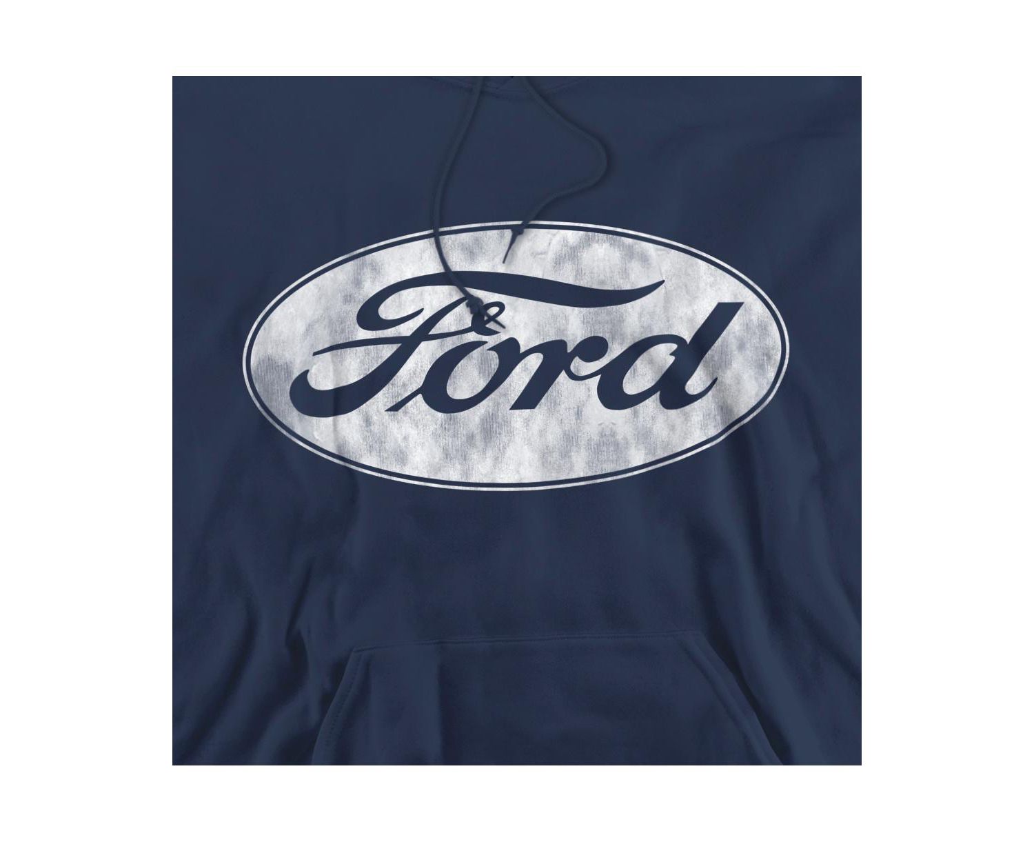 Men's Ford Logo Graphic Long-Sleeve Hoodie