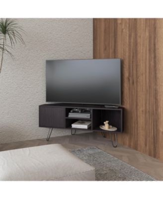 Fredonia Tv Stand 65" with a Door and Open Storage