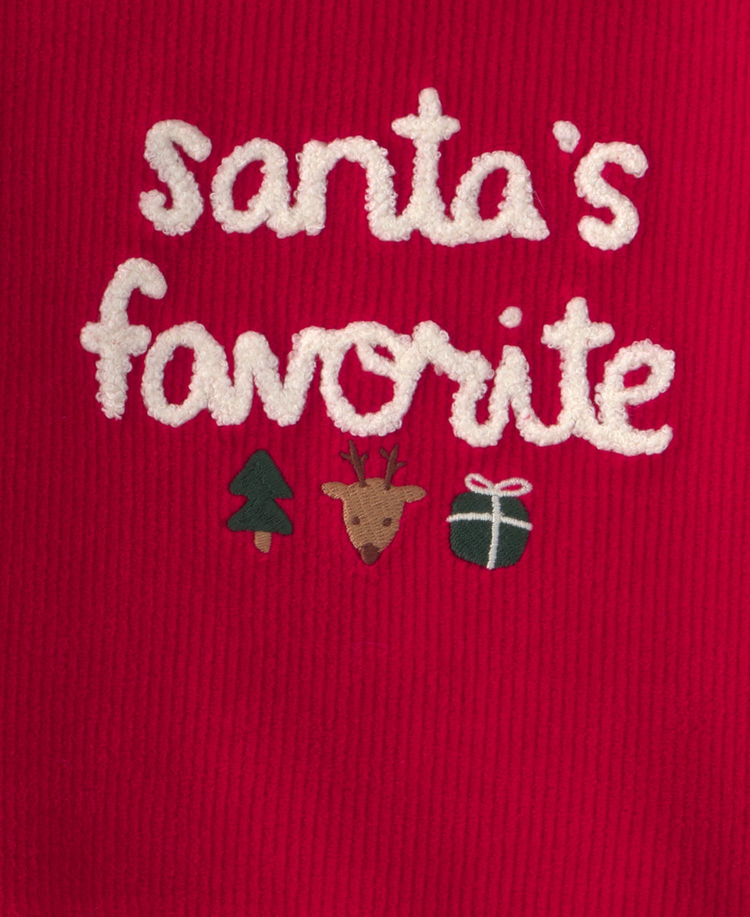 Baby Boys' or Baby Girls' Santa's Favorite Top and Pants, 2-Piece Set