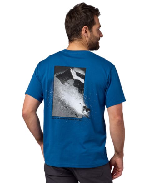 Мужская футболка Marmot Marty Pocket Graphic Regular-Fit, цвет: Ягодный