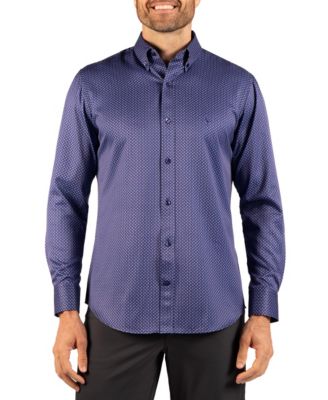 Men's Diamond Printed Performance Shirt
