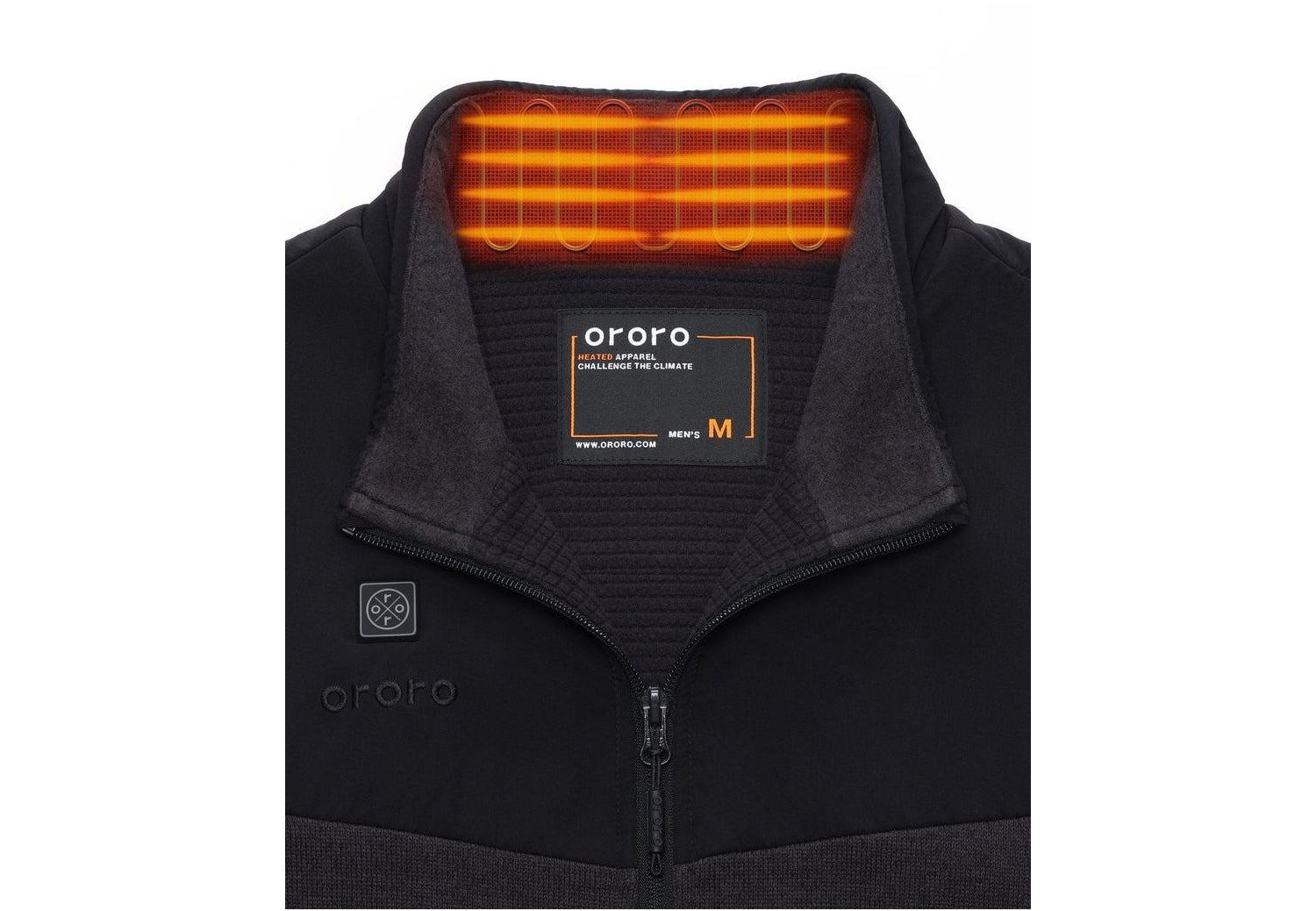 Men's Big & Tall 4-Zone Heated Fleece Vest