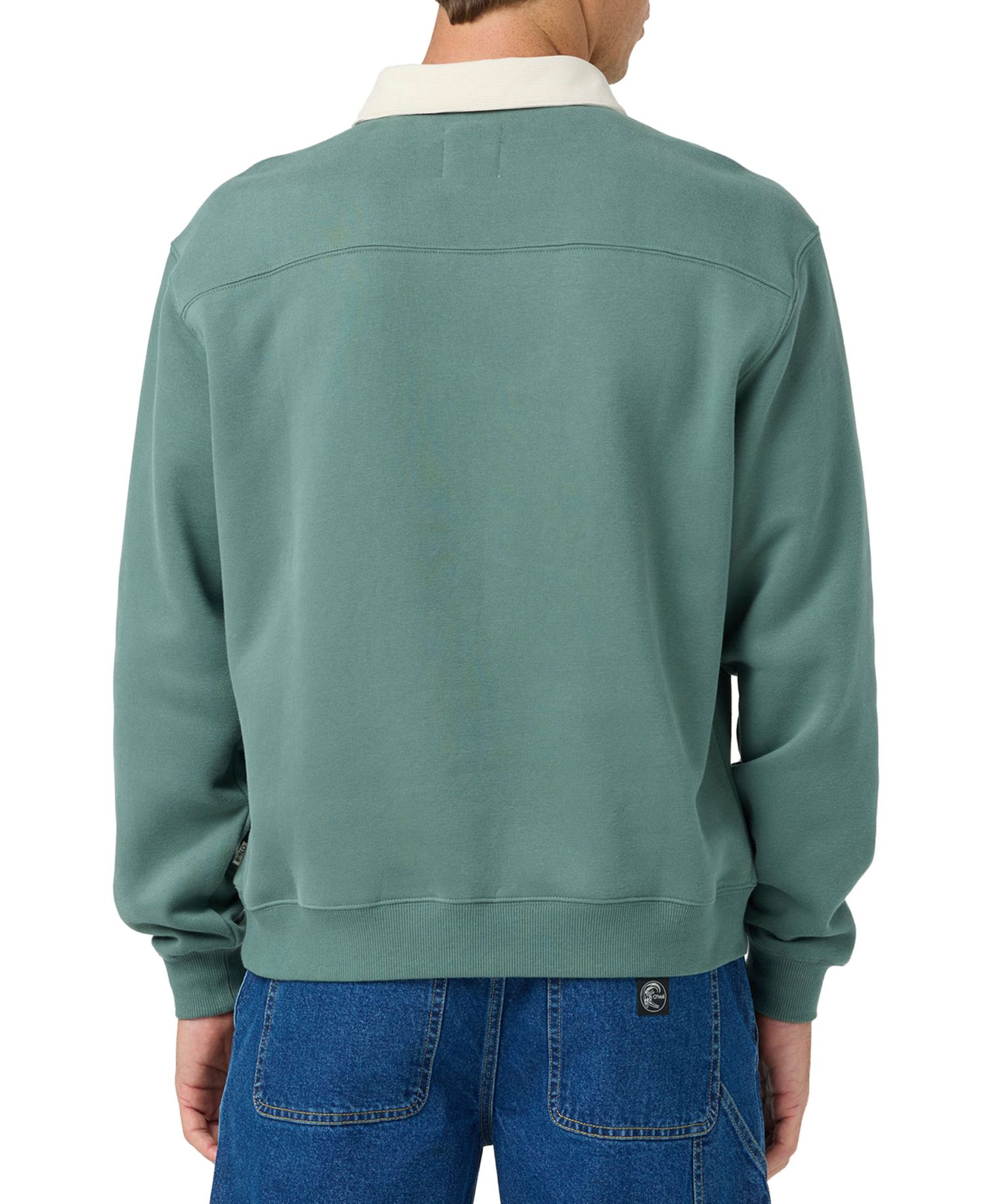 Men's O'Riginals Fleece Rugby Polo Long-Sleeve Button-Up Shirt