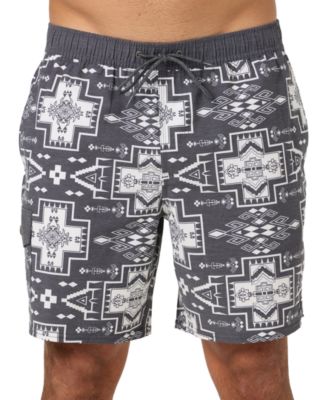 Men's Hermosa Retro Slim-Fit Swim Trunks